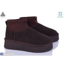 Уггі жіночі на зиму (6 пар р.36-41) коричневий  "STILLI Group"