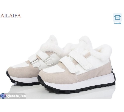 Кросівки жіночі на зиму (3 пар р.37-40) білий  "Latifa" Кросівки жіночі на зиму (3 пар р.37-40) білий  "Latifa"