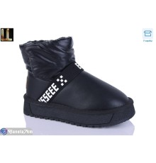 Дитячі Уггі на зиму (8 пар р.33-38) чорний  "Lilin" Дитячі Уггі на зиму (8 пар р.33-38) чорний  "Lilin"