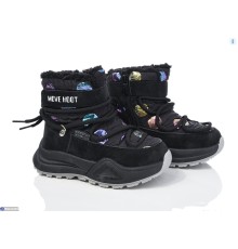Дутики дитячі на зиму (8 пар р.27-32) чорний  "Normashoes" Дутики дитячі на зиму (8 пар р.27-32) чорний  "Normashoes"
