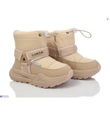 Дутики дитячі на зиму (8 пар р.27-32) бежевий  "Normashoes" Дутики дитячі на зиму (8 пар р.27-32) бежевий  "Normashoes"