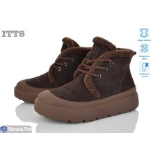 Черевики жіночі на зиму (6 пар р.36-40) коричневий  "LOTOS"