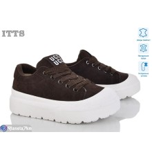 Кросівки жіночі на зиму (6 пар р.36-40) коричневий  "LOTOS"