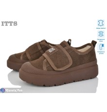 Кросівки жіночі на зиму (6 пар р.36-40) коричневий  "LOTOS"