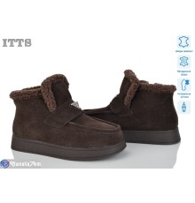 Черевики жіночі на зиму (6 пар р.36-41) коричневий  "LOTOS"