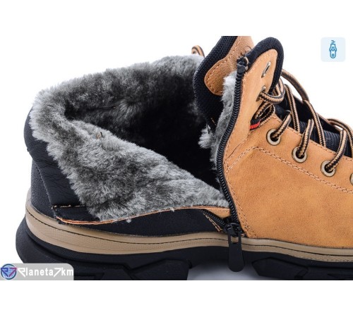 Черевики чоловічі на зиму (8 пар р.40-45) camel  "KULIBABA" Черевики чоловічі на зиму (8 пар р.40-45) camel  "KULIBABA"