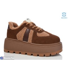 Кросівки жіночі на зиму (6 пар р.36-40) коричневий  "TETRAST" Кросівки жіночі на зиму (6 пар р.36-40) коричневий  "TETRAST"
