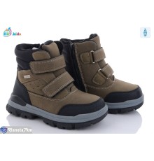 Черевики дитячі на зиму (8 пар р.32-37) хакі  "BBT"
