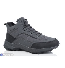 Черевики чоловічі на зиму (8 пар р.41-46) сірий  "Normashoes"