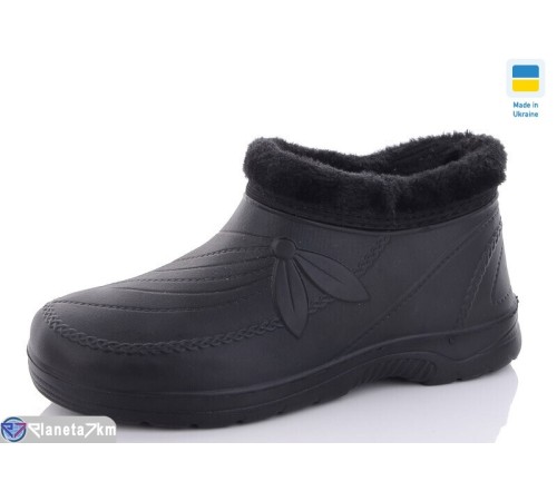 Калоші жіночі на зиму (8 пар р.37-41) чорний  "Korka" Калоші жіночі на зиму (8 пар р.37-41) чорний  "Korka"