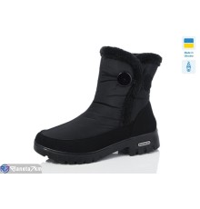 Дутики жіночі на зиму (6 пар р.37-41) чорний  "LOTTOS"