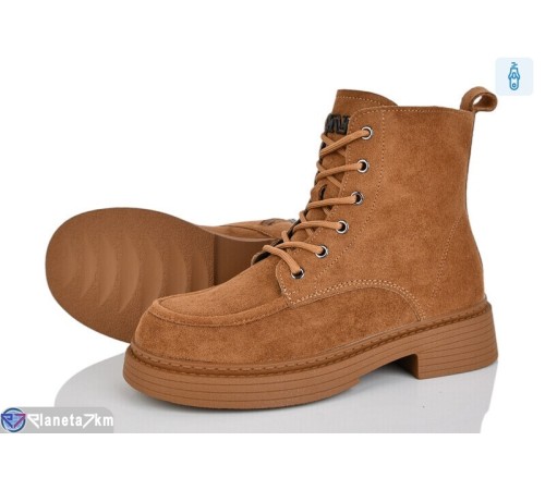 Черевики жіночі на зиму (8 пар р.36-41) camel  "LOREDANA" Черевики жіночі на зиму (8 пар р.36-41) camel  "LOREDANA"
