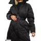 Куртка жіноча на зиму (4 шт. р.сетка S-XL) чорний  "Masari"
