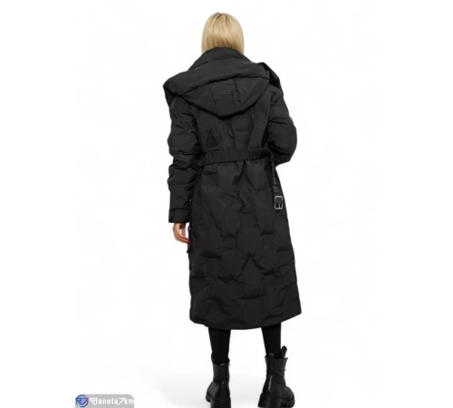 Куртка жіноча на зиму (4 шт. р.сетка S-XL) чорний  "Masari" Куртка жіноча на зиму (4 шт. р.сетка S-XL) чорний  "Masari"