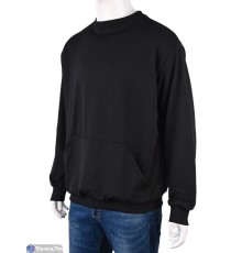 Кофта чоловіча на весну/осінь (3 шт. р.сетка 3XL-5XL) чорний  "VERONIKA"