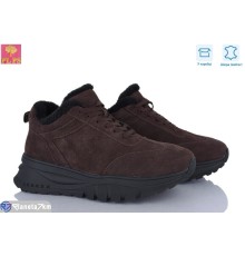 Кросівки жіночі на зиму (6 пар р.36-40) коричневий  "PLPS"
