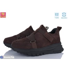 Кросівки жіночі на зиму (6 пар р.36-40) коричневий  "PLPS"