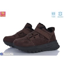 Кросівки жіночі на зиму (6 пар р.36-40) коричневий  "PLPS"