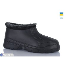 Калоші на зиму (8 пар р.39-45) чорний  "INPIRE"