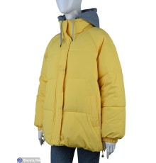 Куртка жіноча на весну/осінь (4 шт. р.сетка M-2XL) жовтий  "Kalabok"