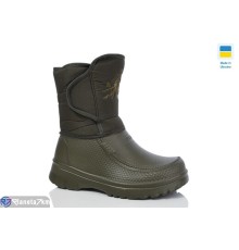 Чоловічі чоботи з піни на зиму (8 пар р.41-46) хакі  "LOTTOS"