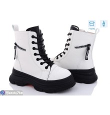 Черевики дитячі на зиму (8 пар р.32-37) білий  "Normashoes"