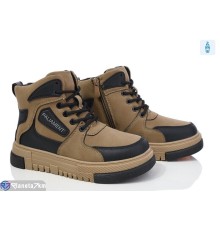 Черевики дитячі на зиму (8 пар р.32-37) хакі  "Normashoes"