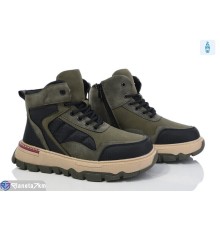 Черевики дитячі на зиму (8 пар р.36-41) зелений  "Normashoes"