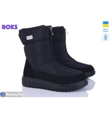 Дутики жіночі на зиму (6 пар р.38-42) чорний  "Roks"