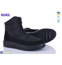 Дутики жіночі на зиму (6 пар р.38-42) чорний  "Roks"