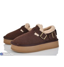 Уггі жіночі на зиму (8 пар р.36-40) коричневий  "LOREDANA"