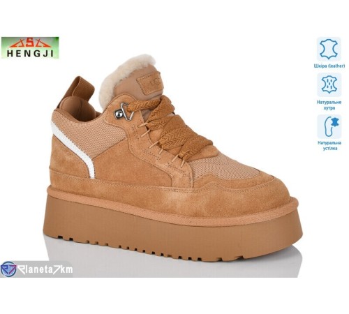 Кросівки жіночі на зиму (8 пар р.36-41) camel  "HENGJI-ELENA" Кросівки жіночі на зиму (8 пар р.36-41) camel  "HENGJI-ELENA"