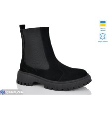 Черевики жіночі на зиму (6 пар р.37-41) чорний  "LIKA"