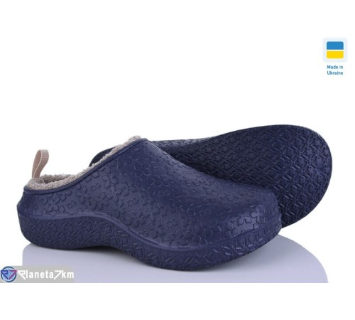 Жіночі сабо на весну/осінь (8 пар р.37-41) синій  "LEO" Жіночі сабо на весну/осінь (8 пар р.37-41) синій  "LEO"
