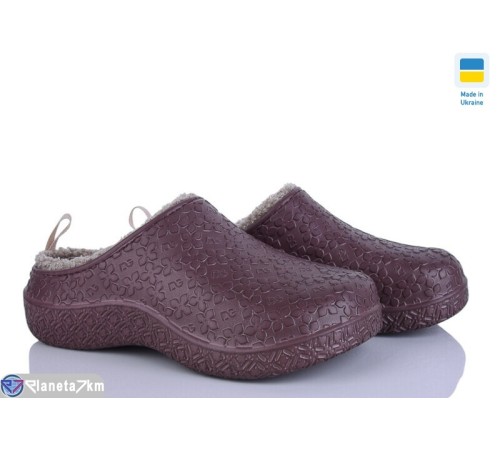 Жіночі сабо на весну/осінь (8 пар р.37-41) коричневий  "LEO" Жіночі сабо на весну/осінь (8 пар р.37-41) коричневий  "LEO"