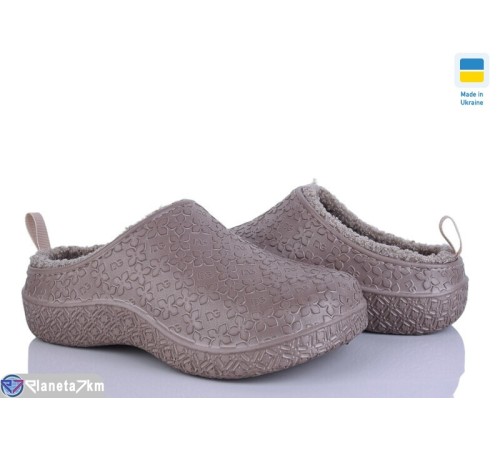 Жіночі сабо на весну/осінь (8 пар р.37-41) коричневий  "LEO" Жіночі сабо на весну/осінь (8 пар р.37-41) коричневий  "LEO"