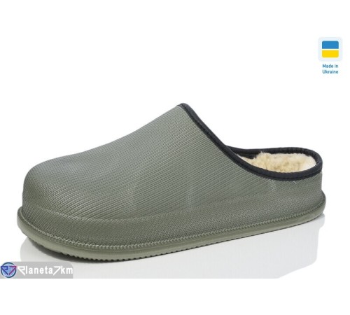 Калоші чоловічі на зиму (8 пар р.41-46) зелений  "INPIRE"