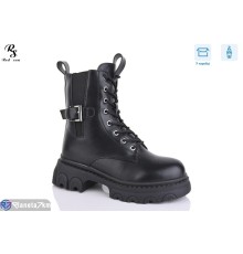 Черевики жіночі на зиму (8 пар р.36-41) чорний  "Red Sun"