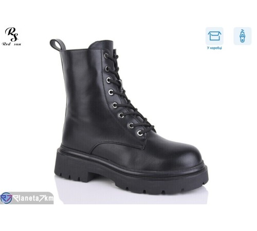 Черевики жіночі на зиму (8 пар р.36-41) чорний  "Red Sun"