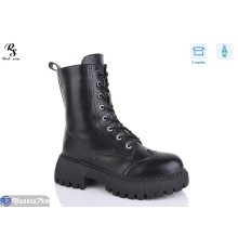 Черевики жіночі на зиму (8 пар р.36-41) чорний  "Red Sun"