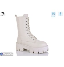 Черевики жіночі на зиму (8 пар р.36-41) бежевий  "Red Sun"