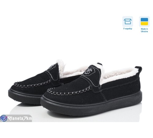 Туфлі жіночі на зиму (6 пар р.37-41) чорний  "OLLA"