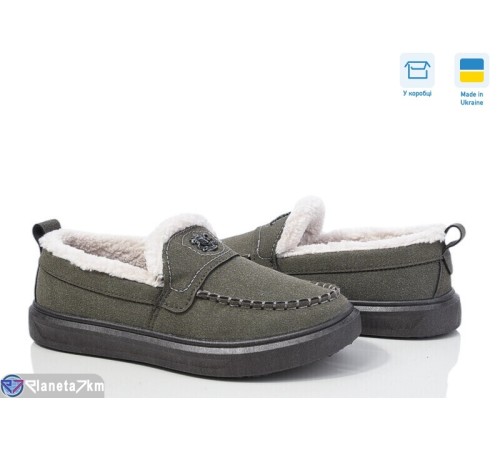 Туфлі жіночі на зиму (6 пар р.37-41) сірий  "OLLA"