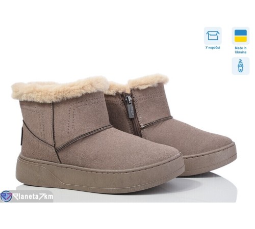 Уггі жіночі на зиму (6 пар р.37-41) коричневий  "OLLA"