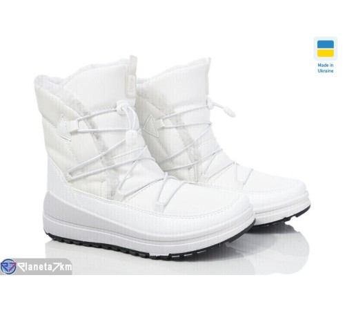 Черевики жіночі на зиму (8 пар р.37-42) білий  "OLLA"