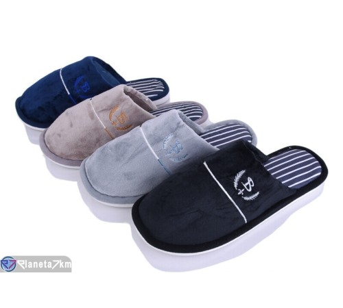 Тапки чоловічі на весну/осінь (12 пар р.41-46) мікс  "Lexi"