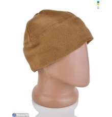 Шапка чоловіча на зиму (5 шт. р.сетка One size) коричневий  "VIOLA"