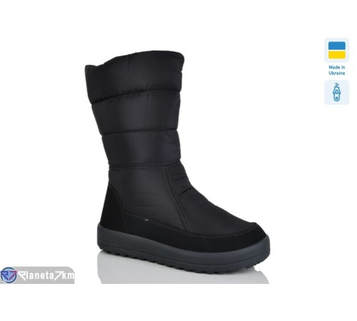 Дутики жіночі на зиму (6 пар р.38-42) чорний  "MURMUR"