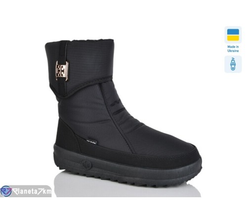 Дутики жіночі на зиму (6 пар р.38-42) чорний  "MURMUR"