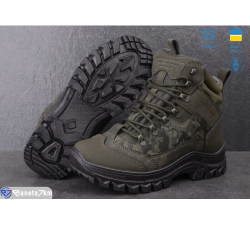 Черевики чоловічі на зиму (6 пар р.41-45) хакі  "OLLA"